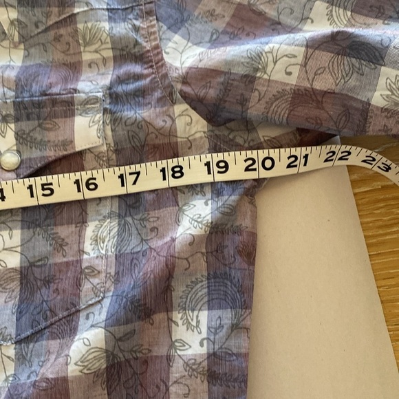 Wrangler button down Western shirt Women’s S Pearl Snap Coastal Cowgirl Rodeo - Picture 13 of 13